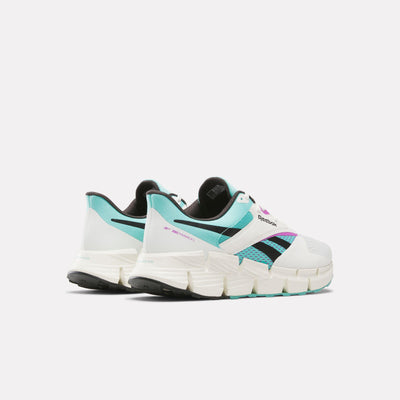 Reebok Footwear Men Zig Dynamica 5 Shoes CHALK/AI AQUA/VINTAGE CHALK