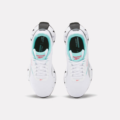 Reebok Footwear Women Zig Dynamica STR Shoes FTWWHITE/AIAQUA/GREY5