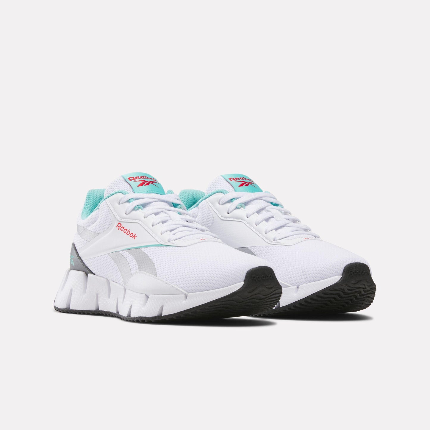 Reebok Footwear Women Zig Dynamica STR Shoes FTWWHITE/AIAQUA/GREY5