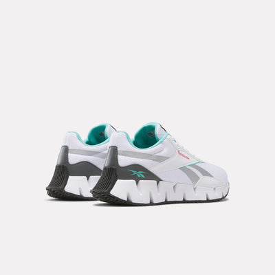 Reebok Footwear Women Zig Dynamica STR Shoes FTWWHITE/AIAQUA/GREY5