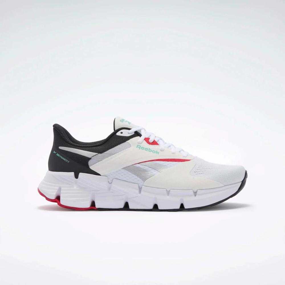 Reebok Reezig Reebok Footwear Men Zig Dynamica 5 Shoes WHITE/WHITE/BLACK – Reebok Canada