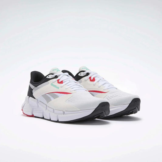 Reebok Footwear Men Zig Dynamica 5 Shoes WHITE/WHITE/BLACK