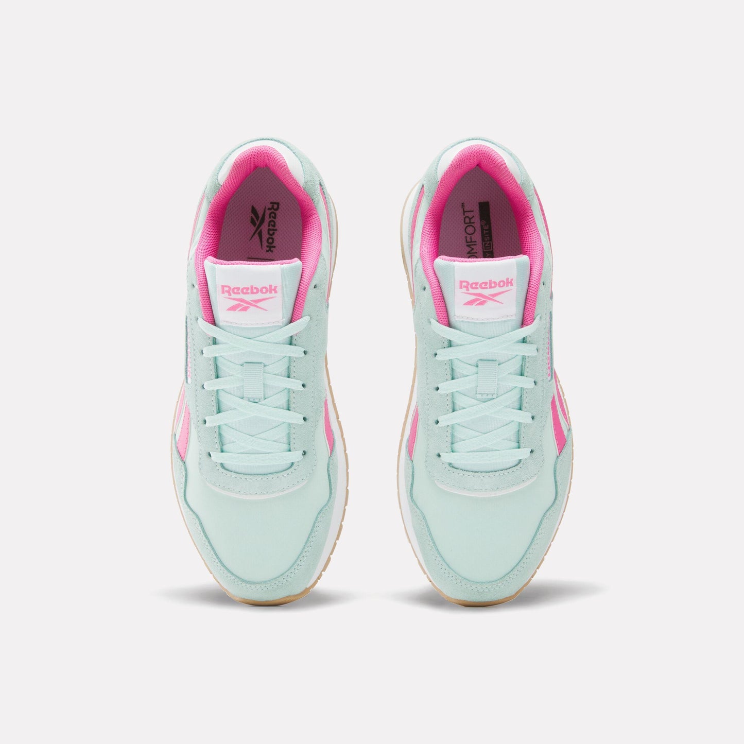 Reebok Footwear Women Glide Shoes GLITCH AQUA/TRUE PINK/WHITE