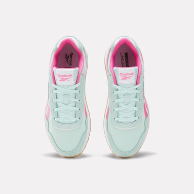 Reebok Footwear Women Glide Shoes GLITCH AQUA/TRUE PINK/WHITE