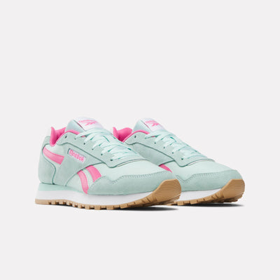 Reebok Footwear Women Glide Shoes GLITCH AQUA/TRUE PINK/WHITE