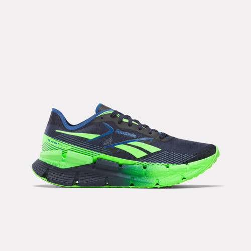 Reebok Footwear Men FloatZig X1 Shoes VECTOR NAVY/SOLAR LIME/TWILIGH