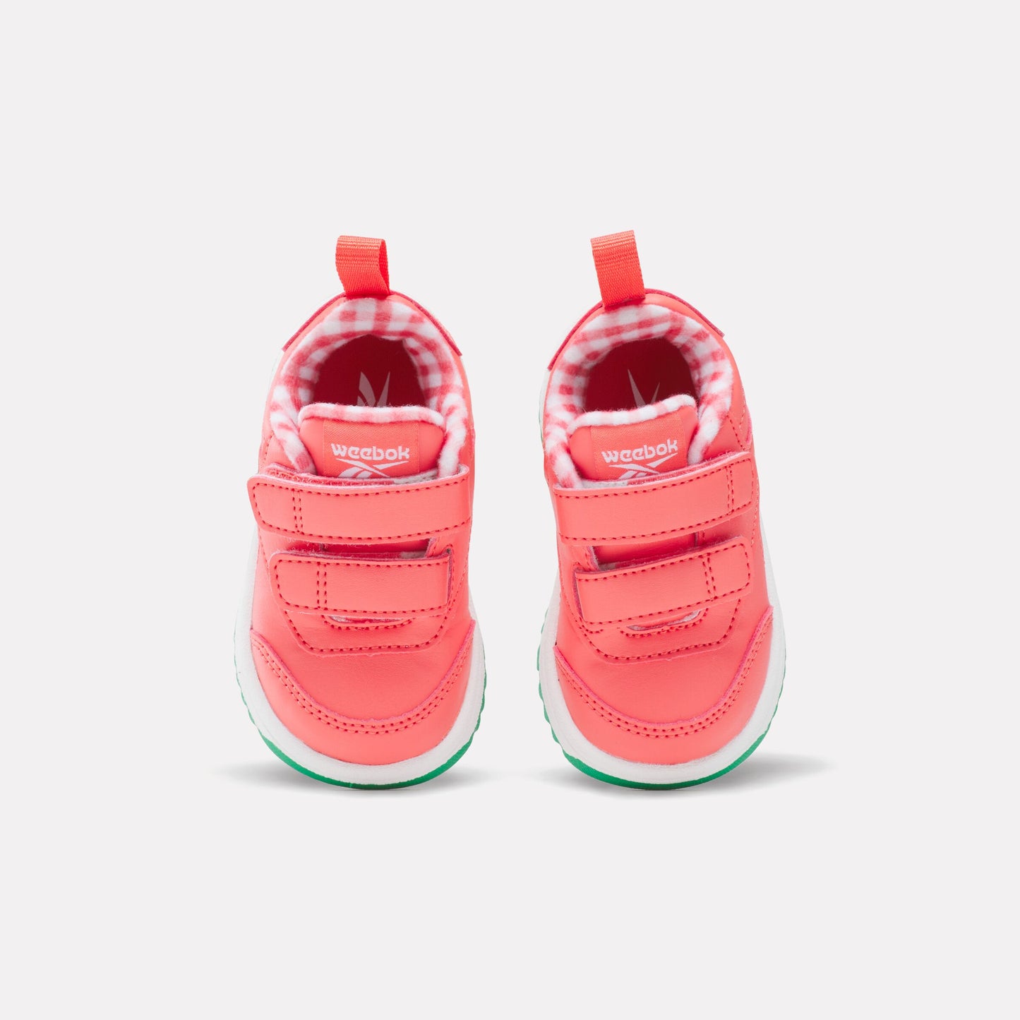 REEBOK FOOTWEAR KIDS Weebok Clasp Low 2 Shoes - Baby & Toddler SUNSETCORAL/WHITE/CLASSICGREEN