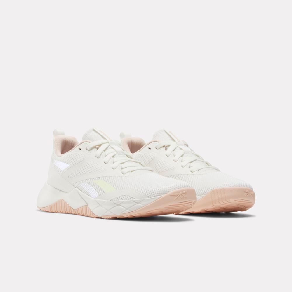 Reebok Footwear Women NFX Training Shoes CHALK/WASHED CLAY/FOOTWEAR WHI