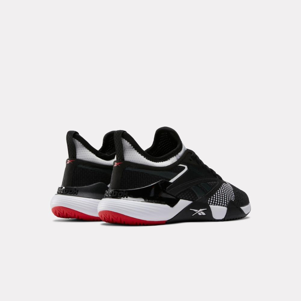 Reebok Footwear Women Nano Court Training Shoes BLACK/WHITE/VECTOR RED