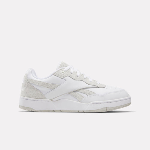 Reebok Footwear Men BB 4000 II Retro Basketball Shoes WHITE/WHITE/WHITE