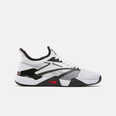 Reebok Footwear Men Nano Court Shoes BLACK/WHITE/ENERGY RED