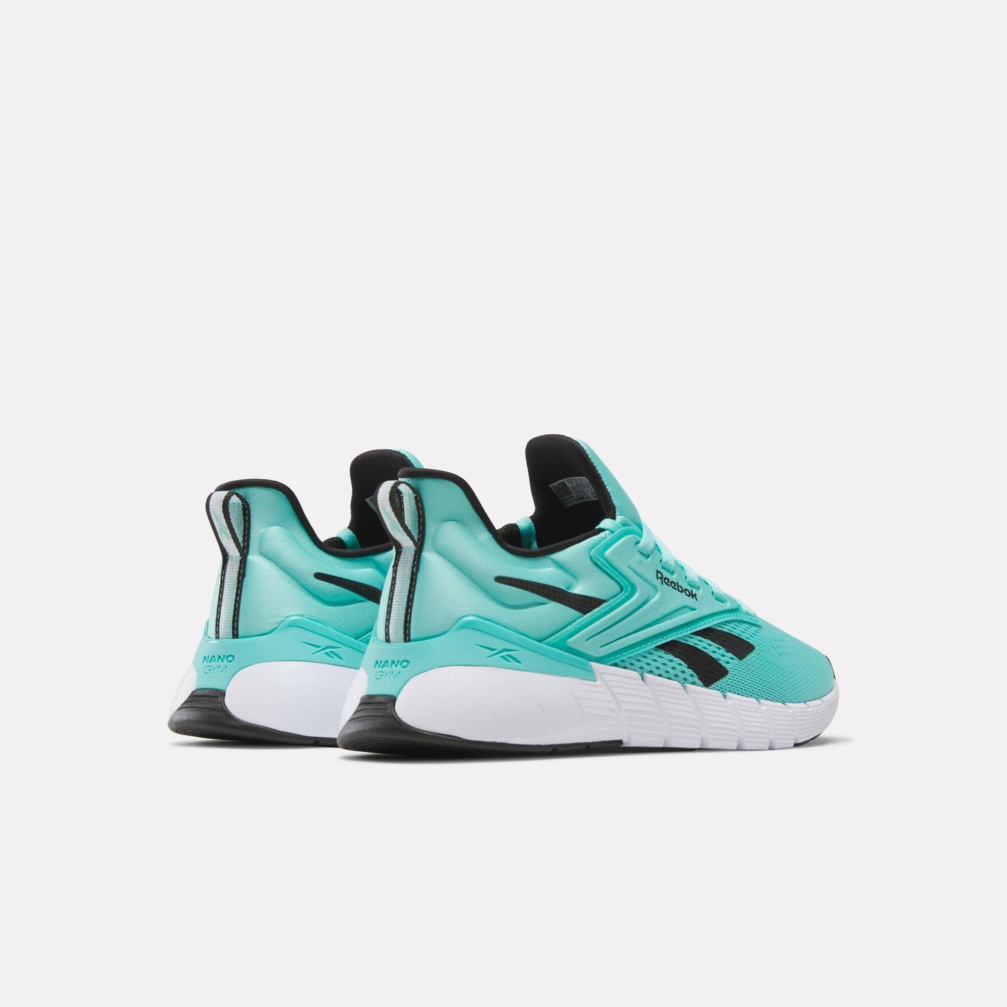 Reebok Footwear Women Nano Gym Shoes BLACK/FTWR WHITE/AI AQUA