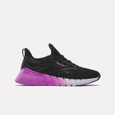 Reebok Footwear Women Nano Gym Shoes BLACK/PURPLE RAVE/DIGITAL GLEA