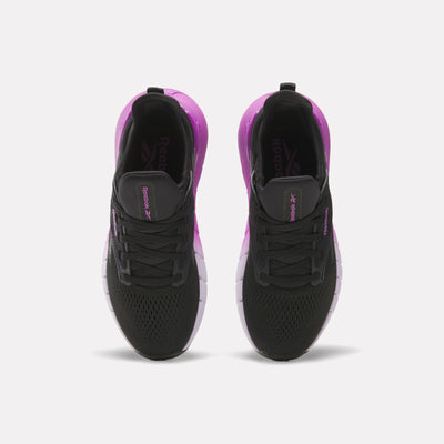 Reebok Footwear Women Nano Gym Shoes BLACK/PURPLE RAVE/DIGITAL GLEA