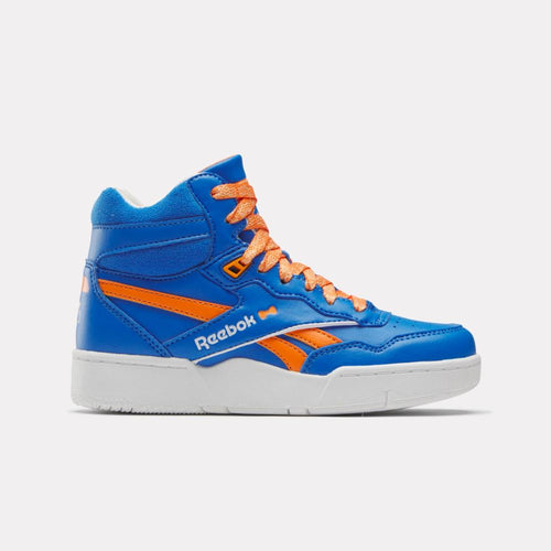 Reebok Footwear Kids Reebok x Blippi BB 4000 II Mid Basketball Shoes - Preschool BLUE/ORANGE/WHITE