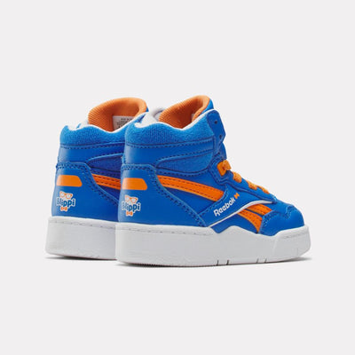 Reebok Footwear Kids Reebok x Blippi BB 4000 II Mid Basketball Shoes - Toddler BLUE/ORANGE/WHITE