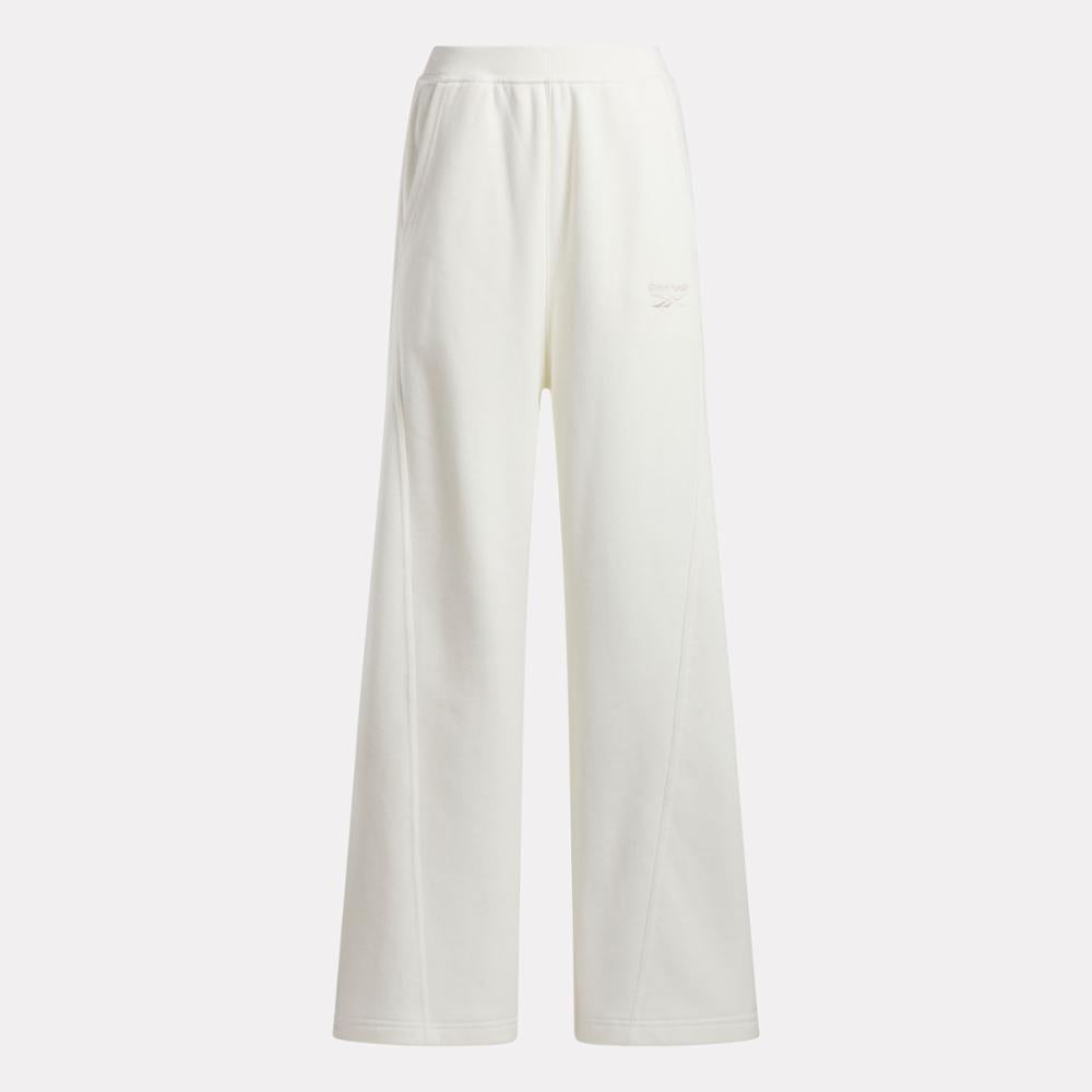 Reebok Apparel Women Icon Elements French Terry Pants CHALK