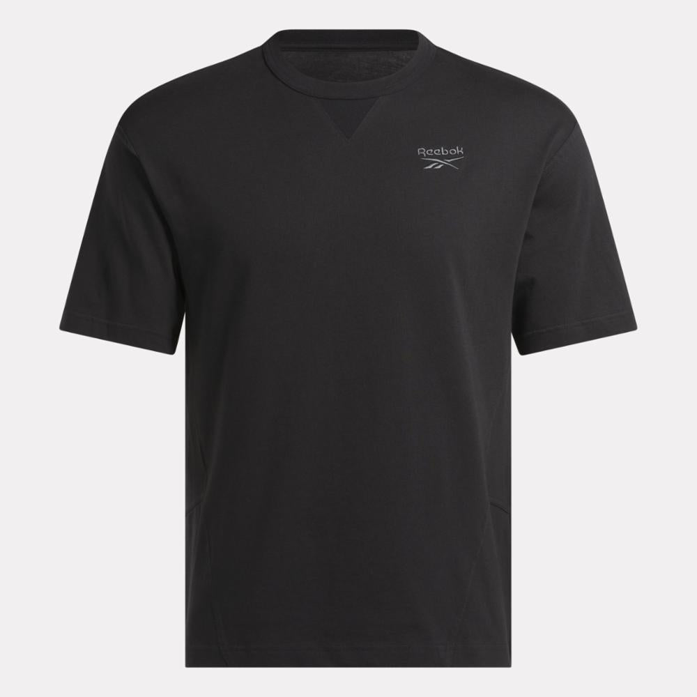 Reebok Apparel Men Icon Elements T-Shirt BLACK