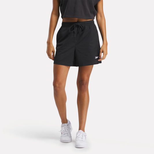 Reebok Apparel Women Basketball Off-Court Shorts 5" BLACK