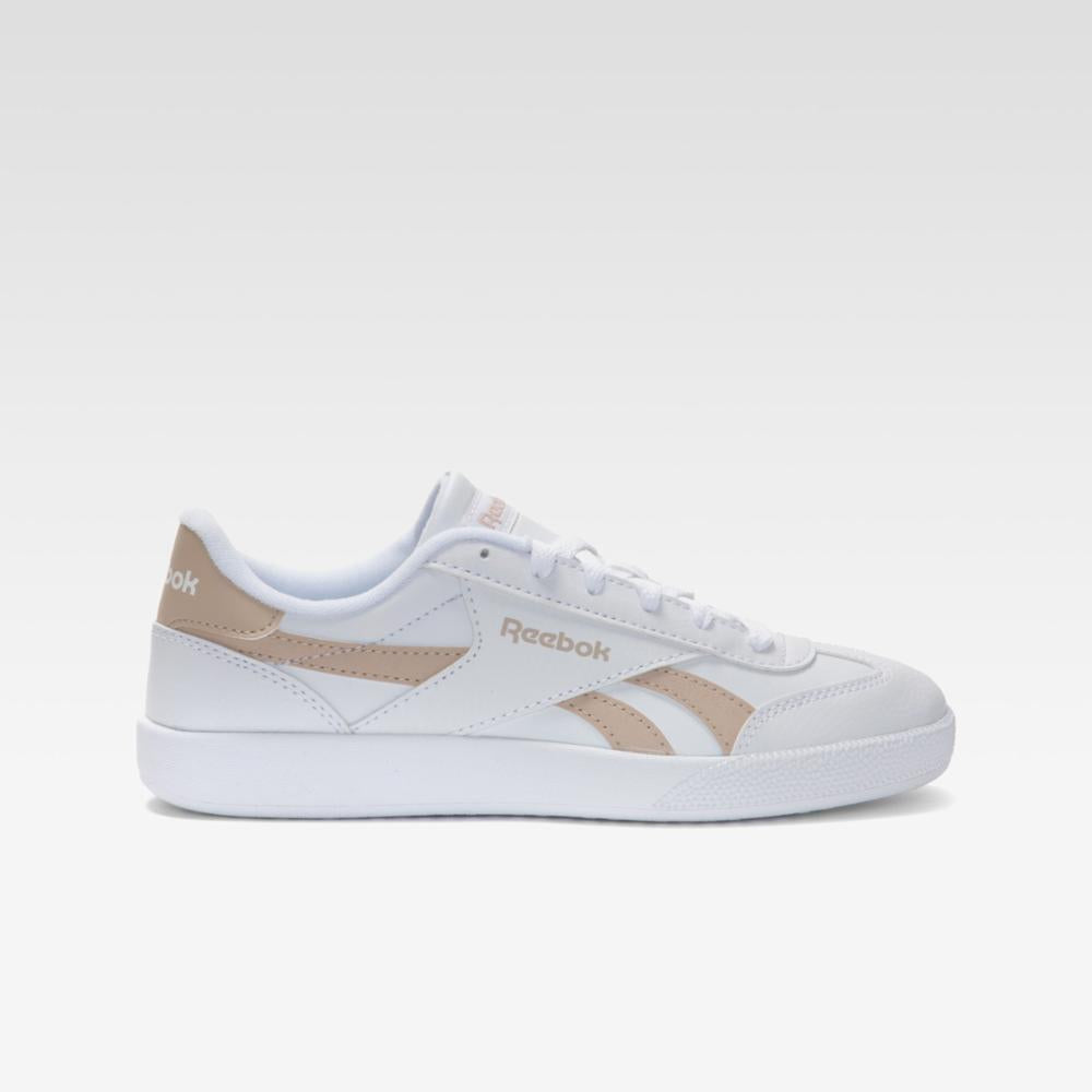 Reebok Footwear Women Reebok Smash Edge Shoes WHITE/PINKSTUCCO/WHITE