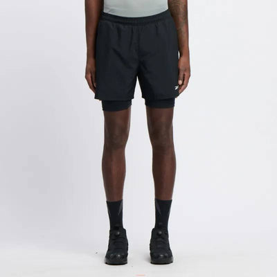 Reebok Apparel Men Athlete Hype 2-In-1 Shorts BLACK