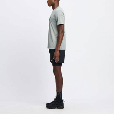 Reebok Apparel Men Athlete Hype 2-In-1 Shorts BLACK