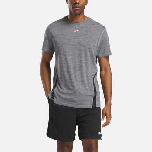 Reebok Apparel Men Training Tech T-Shirt GREY 1