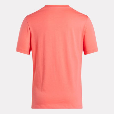 Reebok Apparel Women Vector Graphic T-Shirt SUNSET CORAL