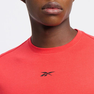 Reebok Apparel Men Athlete T-Shirt ENERGY RED