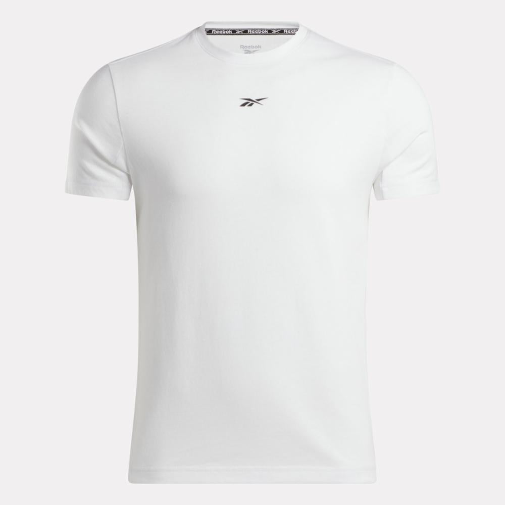 Reebok Apparel Men Athlete Training T-Shirt WHITE