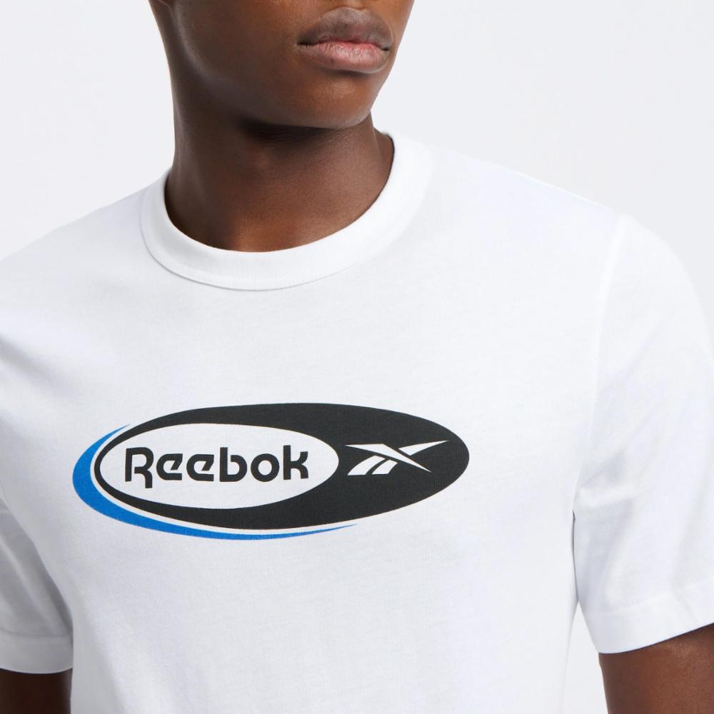 Reebok Apparel Men Reebok Identity Brand Proud T-Shirt WHITE