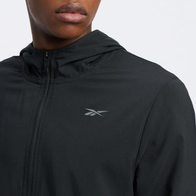 Reebok Apparel Men ID Train Hooded Jacket BLACK