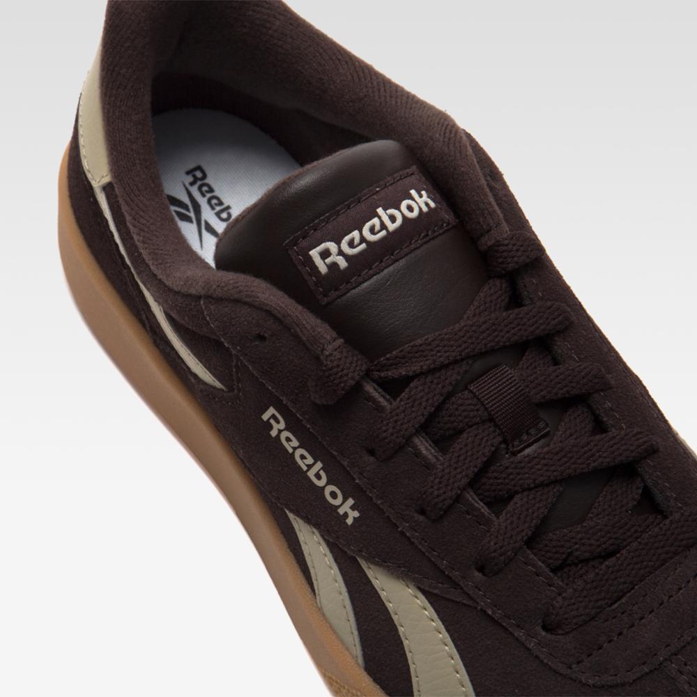 Reebok Footwear Men Reebok Smash Edge Shoes DARKBROWN/CLASSICBEIGE/GUM1