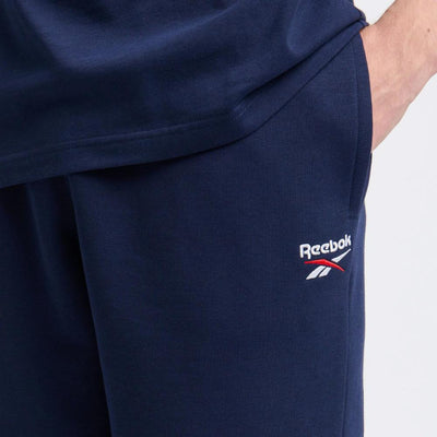 Reebok Apparel Men Reebok Identity Small Logo Shorts VECNAV