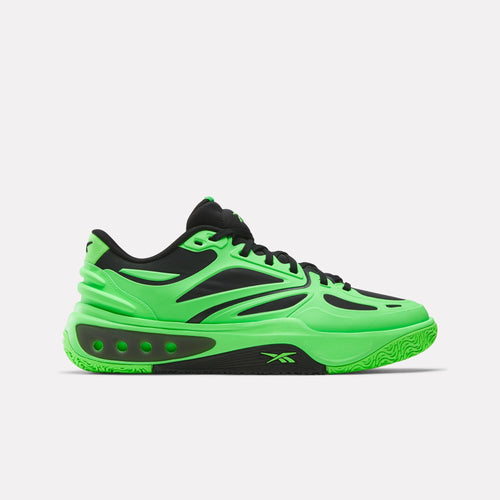 Reebok Footwear Men Engine A Basketball Shoes SOLAR LIME/SOLAR LIME/BLACK