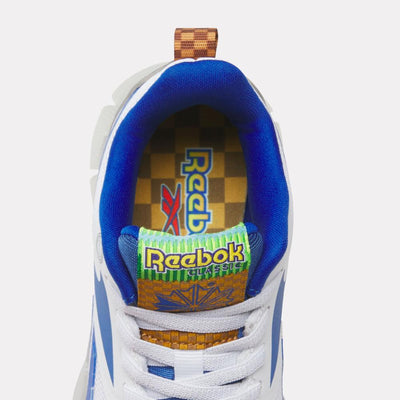 Reebok Footwear Kids Reebok x Sonic Zig 'N' Glow Elastic Lace Shoes - Preschool BLUE/WHITE/BLUE