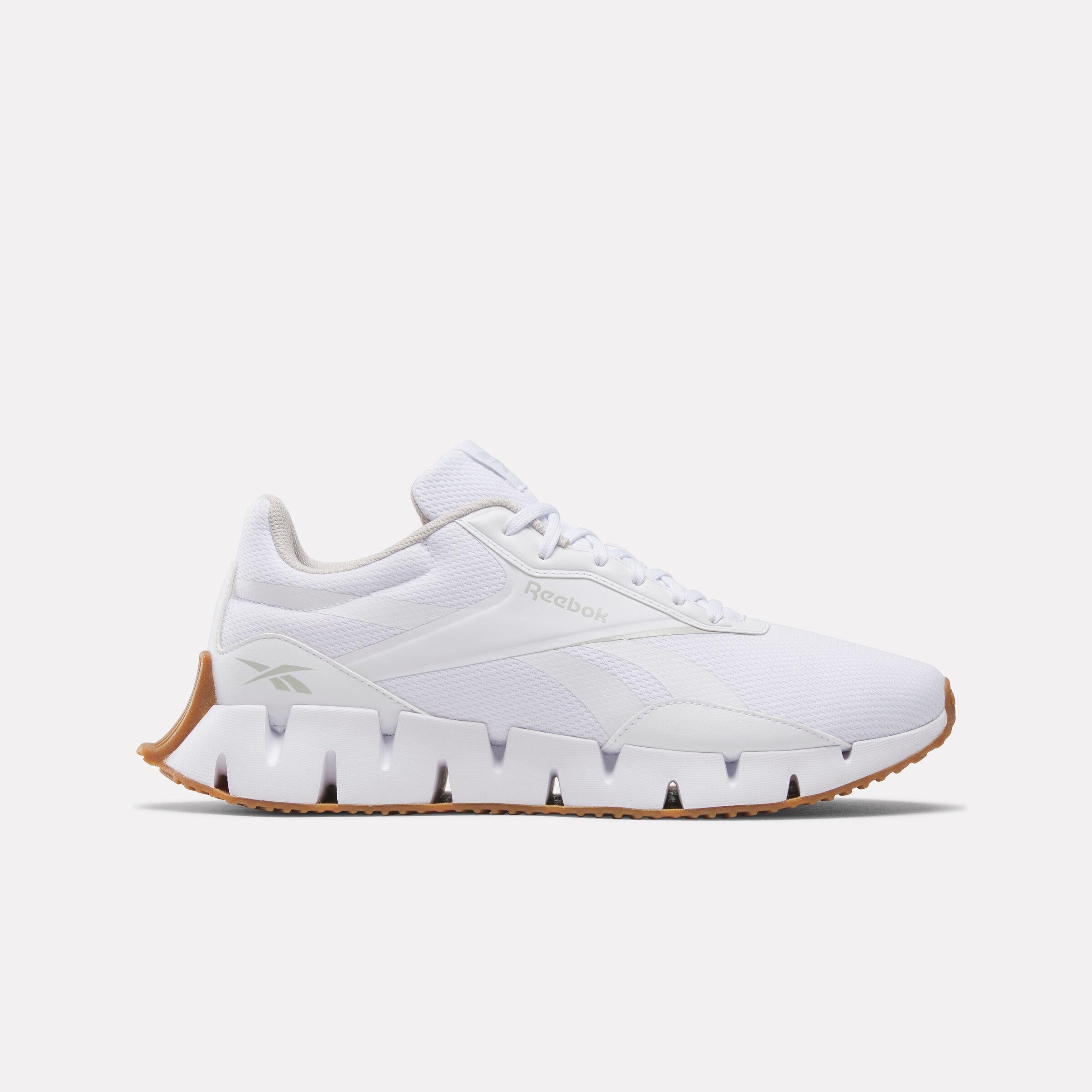 Reebok Footwear Men Zig Dynamica STR Shoes WHITE/WHITE/WHITE – Reebok ...