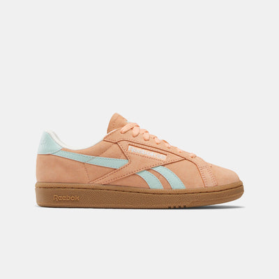 Reebok Footwear Women Club C Grounds UK Shoes SUNKISSEDORANGE/GLITCHAQUA/CHA