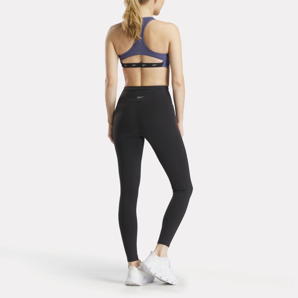 Reebok Apparel Women Lux High-Rise Leggings BLACK