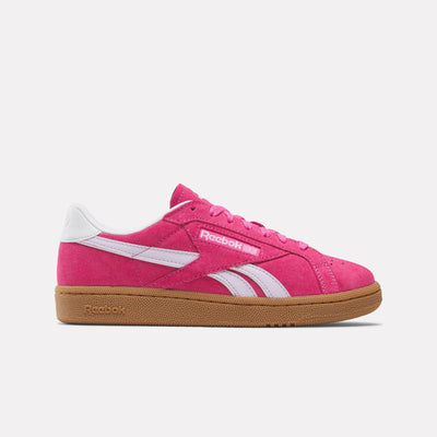 Reebok Footwear Women Club C Grounds UK Shoes TRUE PINK/DIGITAL GLEAM/GUM