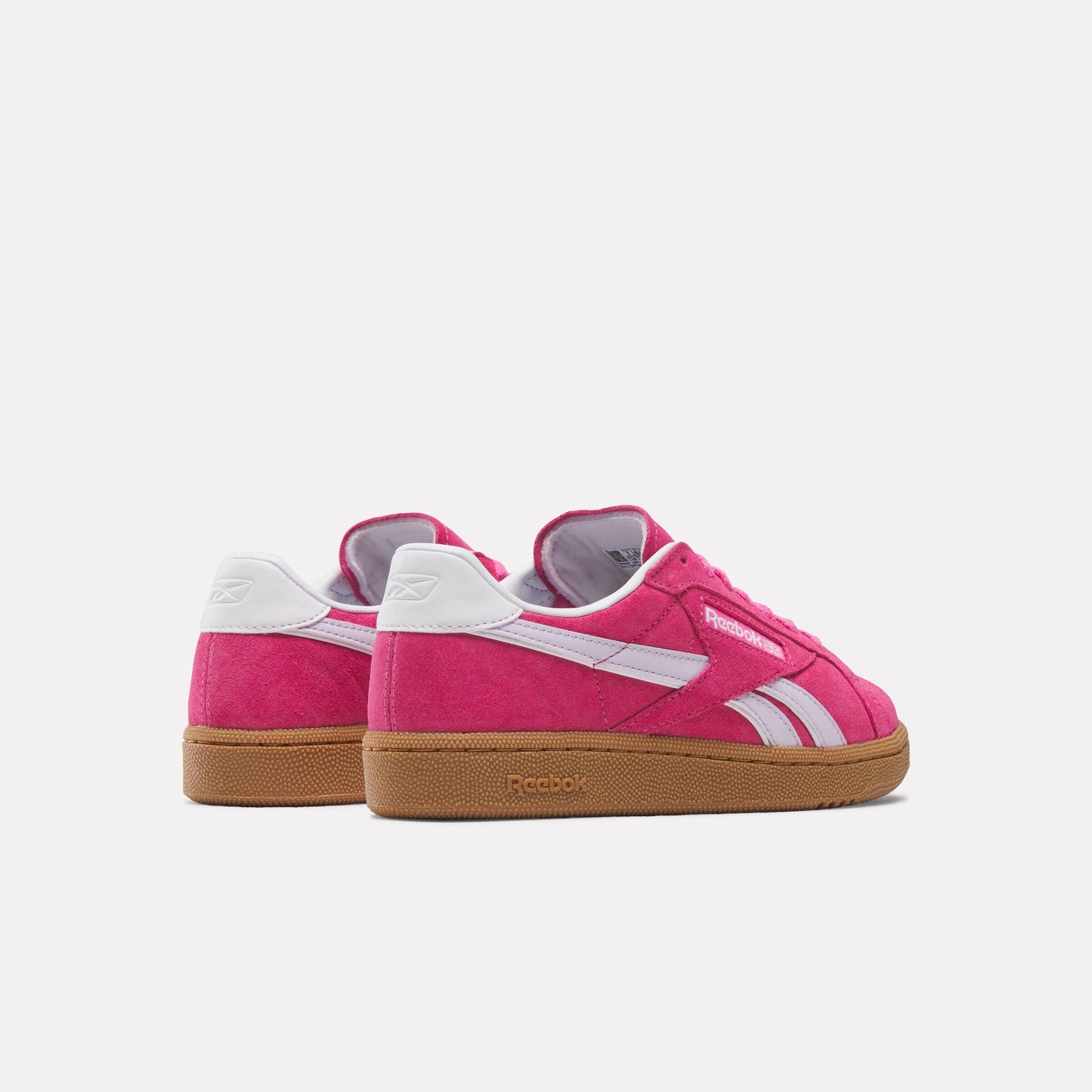 Reebok Footwear Women Club C Grounds UK Shoes TRUE PINK/DIGITAL GLEAM/GUM