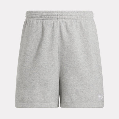 Reebok Apparel Women Reebok Identity Small Logo Shorts MGREYH