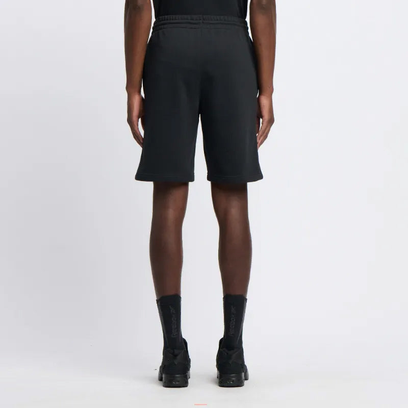 Reebok Apparel Men Reebok Identity Small Logo Shorts BLACK/WHITE/VECTOR RED