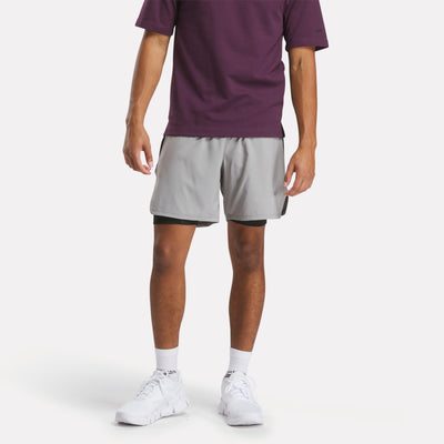 The Reebok Ragin 2 Reebok Apparel Men Running Two-In-One Shorts 5