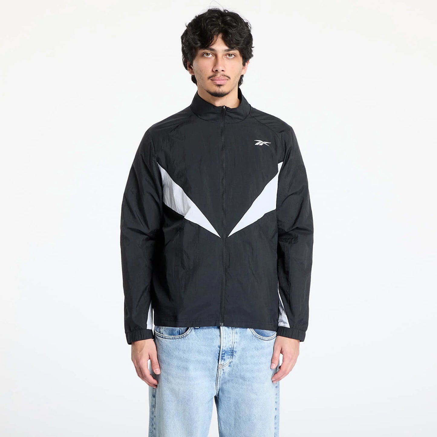 REEBOK APPAREL MEN Reebok Basketball Track Jacket BLACK