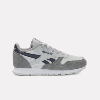Reebok Footwear Kids Classic Leather Shoes – Pre-School GREY4/GREY1/VECTORNAVY