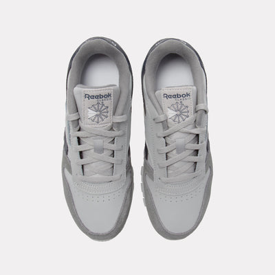 Reebok Footwear Kids Classic Leather Shoes – Pre-School GREY4/GREY1/VECTORNAVY