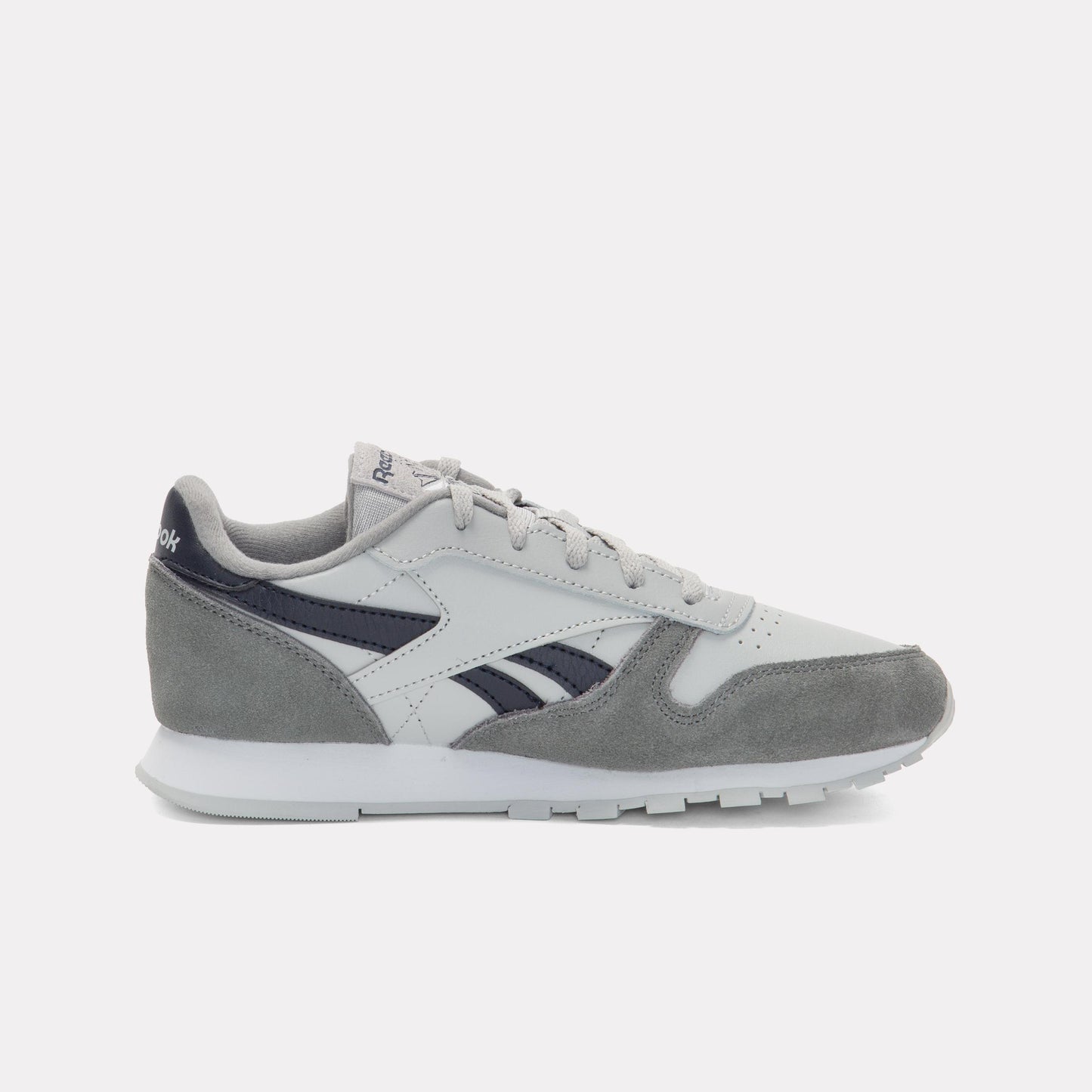 Reebok Footwear Kids Classic Leather Shoes – Pre-School GREY4/GREY1/VECTORNAVY