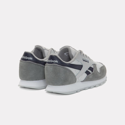 Reebok Footwear Kids Classic Leather Shoes – Pre-School GREY4/GREY1/VECTORNAVY