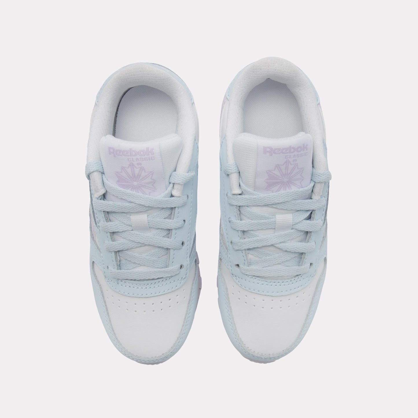 Reebok Footwear Kids Classic Leather Shoes – Pre-School FTWRWHITE/GLASSBLUE/DIGITALGLE